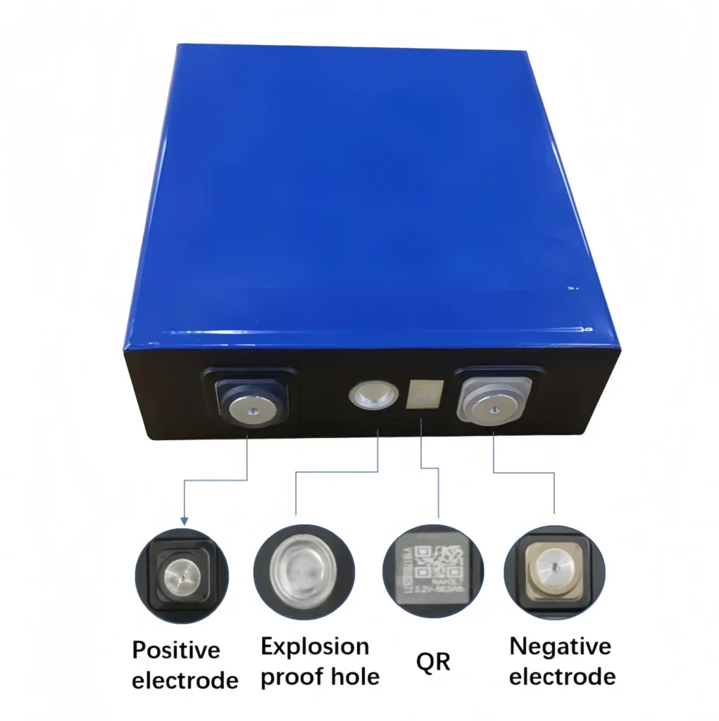 CALB L173F120A 120Ah LiFePO4 Battery Cell Grade A Prismatic by DLCPO