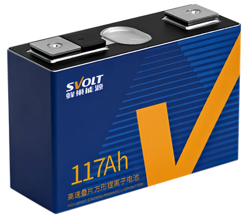 SVOLT VDA-117Ah NCM Battery Cell 3.7V 2.2C Upgraded to 3C 5C 250Whkg by DLCPO