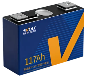 SVOLT VDA-117Ah NCM Battery Cell 3.7V 2.2C Upgraded to 3C 5C 250Whkg by DLCPO